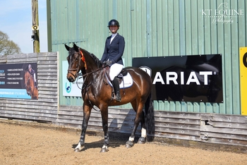 Ffion Roberts Rises to the Top at Dean Valley Farm in Ariat Senior British Novice Championship Second Round 
